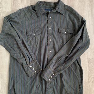 Vintage Wrangler Pearl Snap